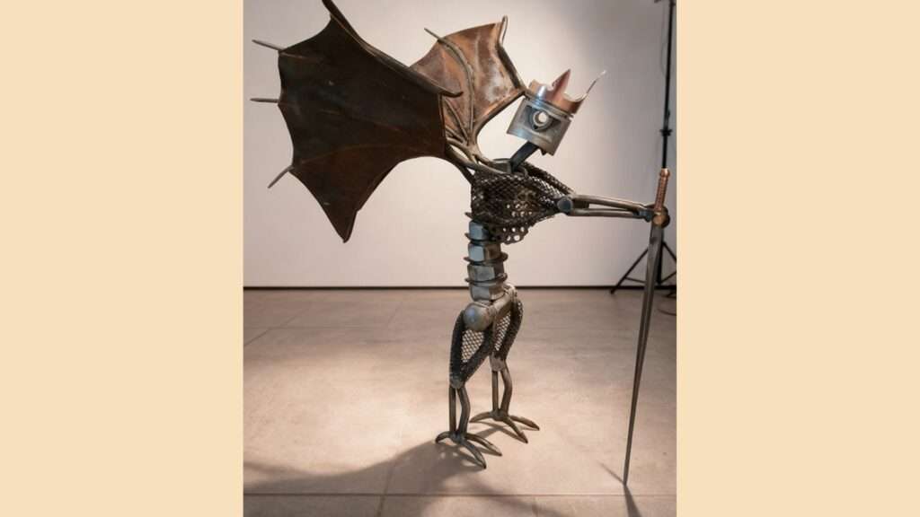Illustration de l’article : Sculpture fer à cheval